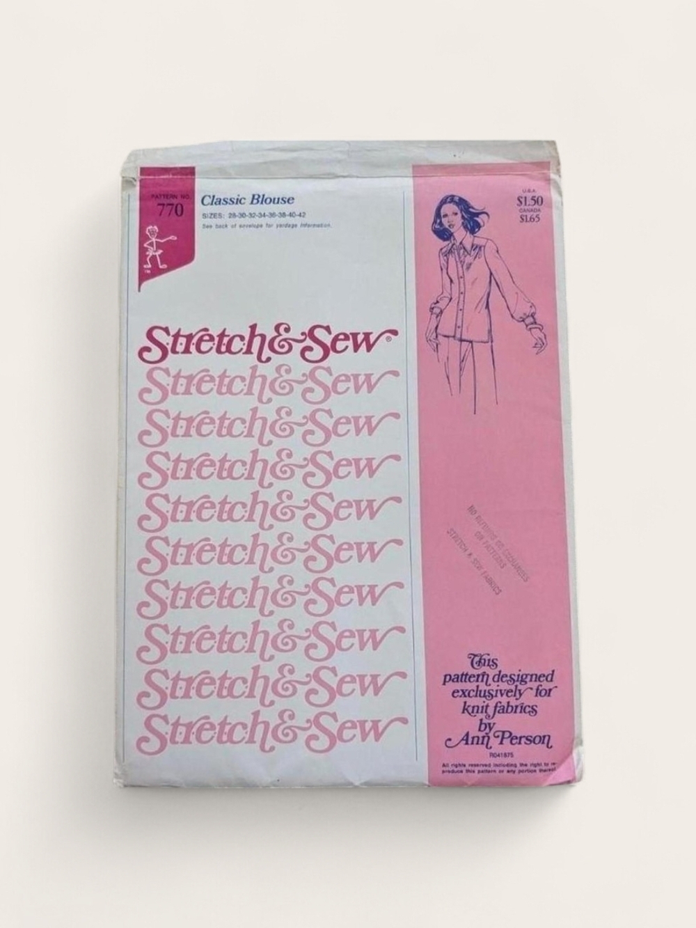 Stretch And Sew Sewing Pattern